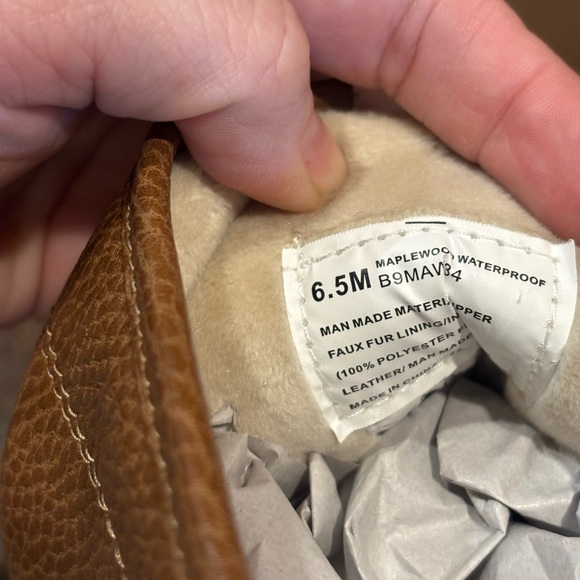 JBU Tan and Black Waterproof Boots - Picture 6 of 6